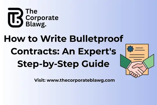 How to Write Bulletproof Contract